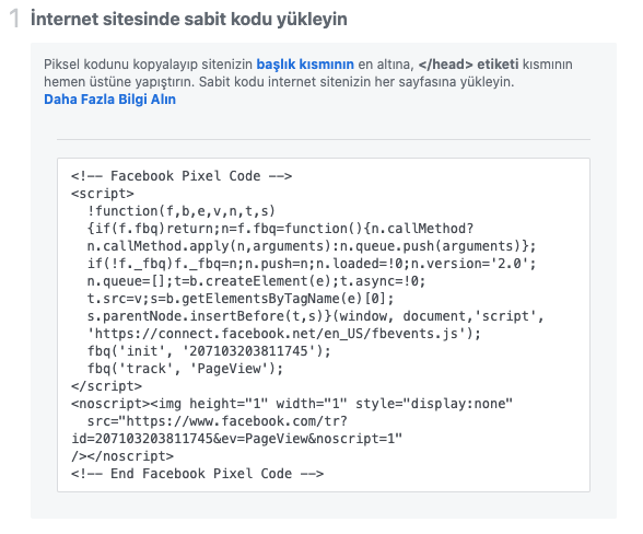 Facebook Piksel Nedir Siteye Nasıl Eklenir