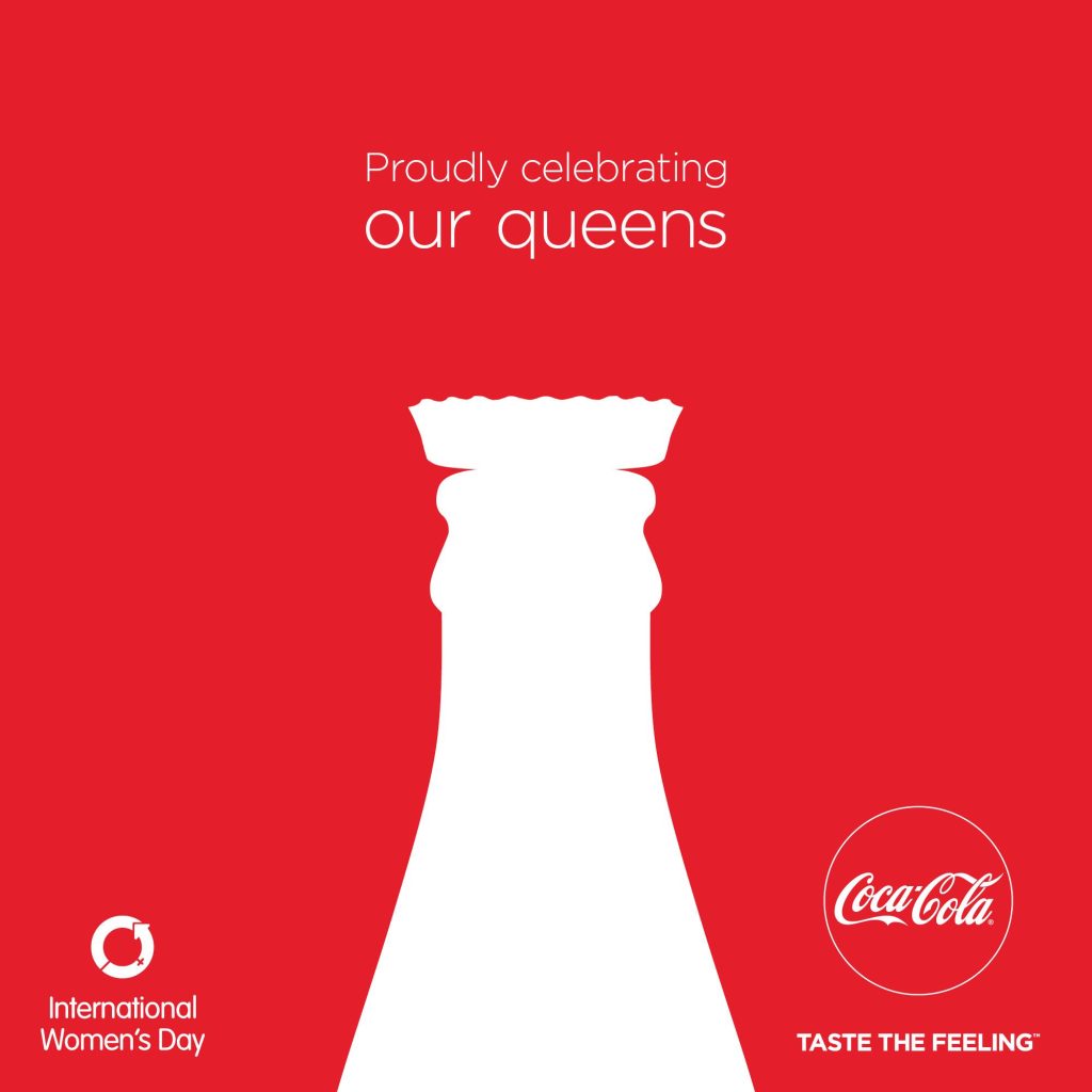 Coca-Cola Dünya Kadınlar Günü Paylaşımı